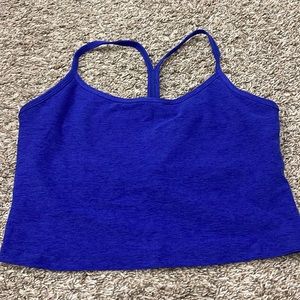 Beyond Yoga Spacedye Slim Racerback Cropped Tank Large